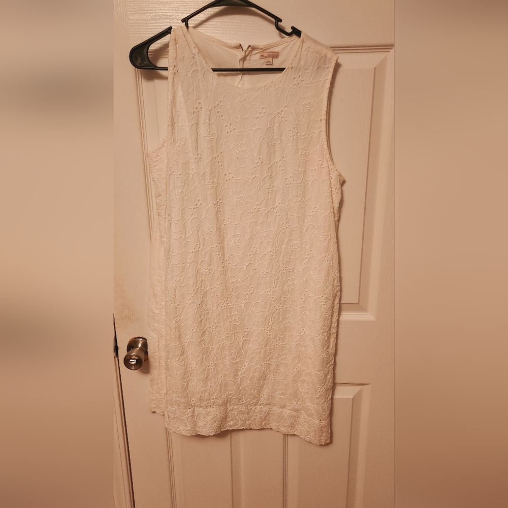 White Gap dress
